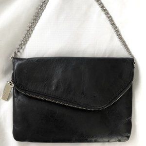 HOBO Bags Hobo Daria Black Leather Cross Body Clutch Poshmark